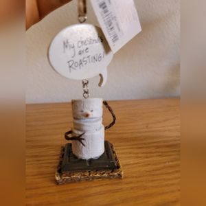 S'mores My Chesnuts are Roasting Ornament NWT